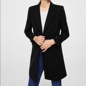 ZARA wool black coat